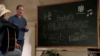 Nationwide Insurance TV Spot, 'The Jingle Sessions: Forte' Feat. Brad Paisley, Peyton Manning