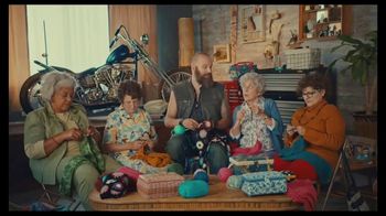 GoDaddy GoCentral TV Spot, 'Biker Mike's Crochet Classes'