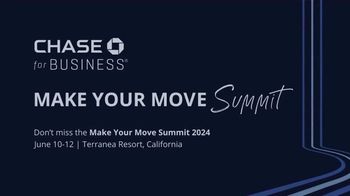Chase for Business TV Spot, '2024 Make Your Move Summit'