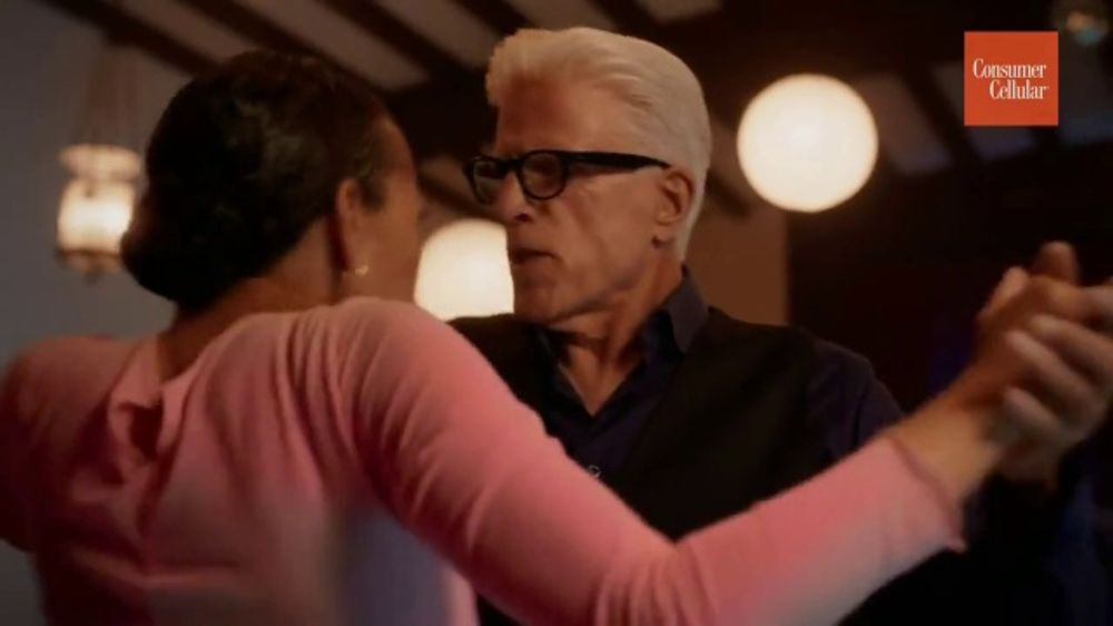 Consumer Cellular TV Spot, 'Ted Dancin' Featuring Ted Danson