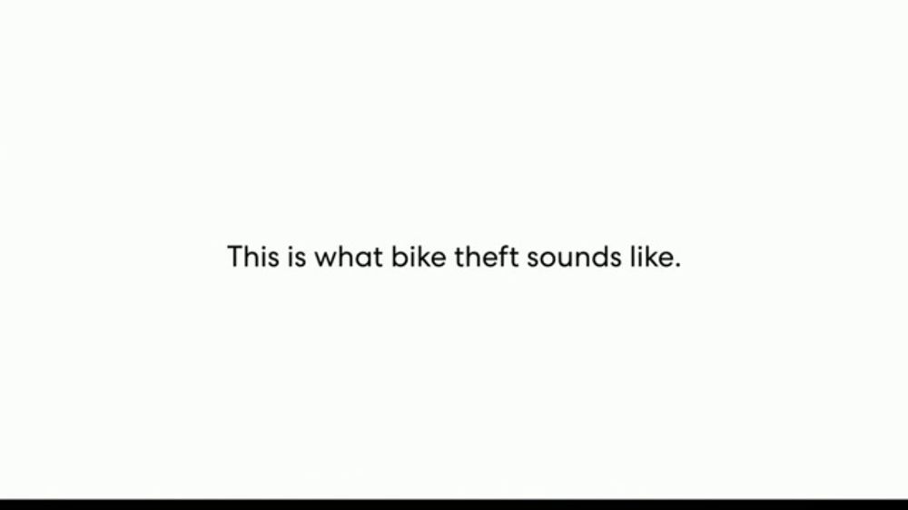 Tile TV Spot, 'This Is What Bike Theft Sounds Like'