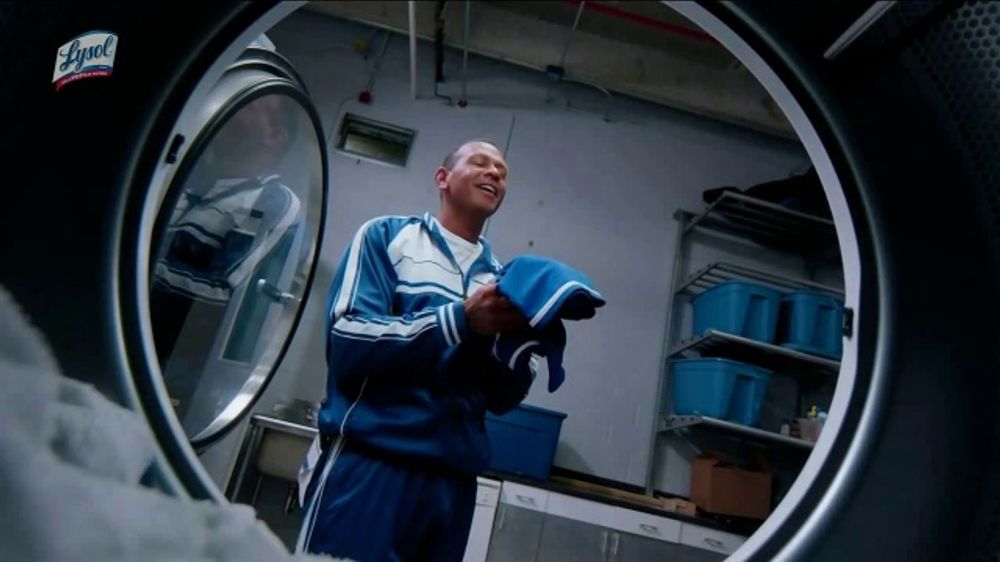 Lysol Laundry Sanitizer TV Spot, 'The Lost Bet' Featuring Alex Rodriguez