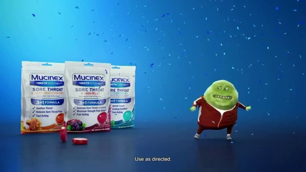 Mucinex Instasoothe TV Spot, 'Soccer Game'