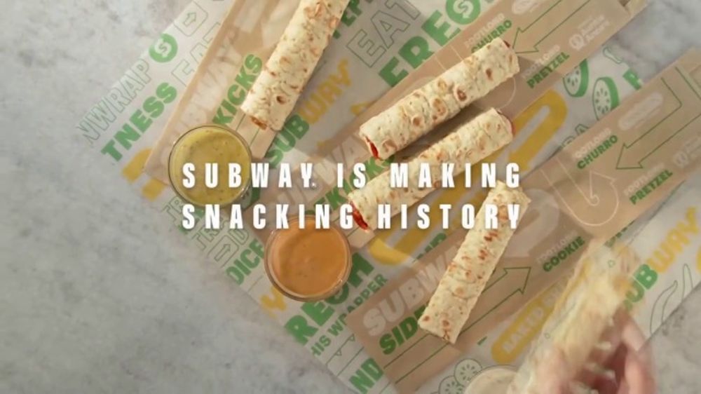 Subway $3 Footlong Dippers TV Spot, 'History' Featuring Patrick Mahomes
