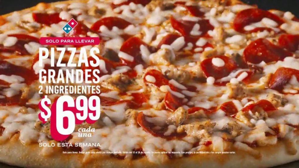 Domino's TV Spot, 'August Carryout Special: Endless Possibilities' [Spanish]