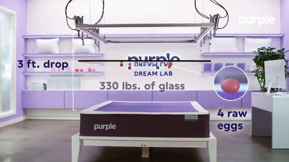 Purple Mattress Fourth of July Sale TV Spot, 'Egg Drop: $800 Off'