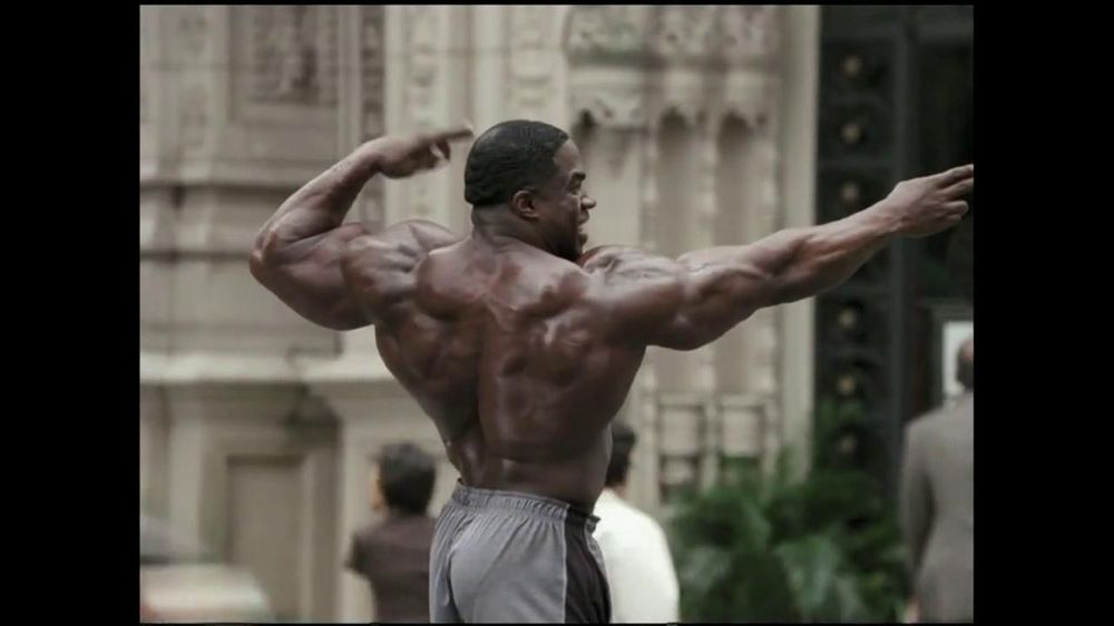 Bodybuilder Directing Traffic thumbnail