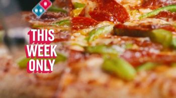 Domino's $6.99 Large Two Topping Pizza TV Spot, 'Carryout Special: Endless Combinations' - Thumbnail 1